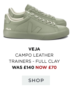 CAMPO LEATHER TRAINERS - FULL CLAY